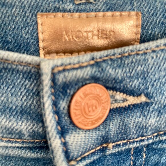 MOTHER The Hustler Roller Patch Pocket Sneak – High-Rise – Size 29 - Picture 6 of 8